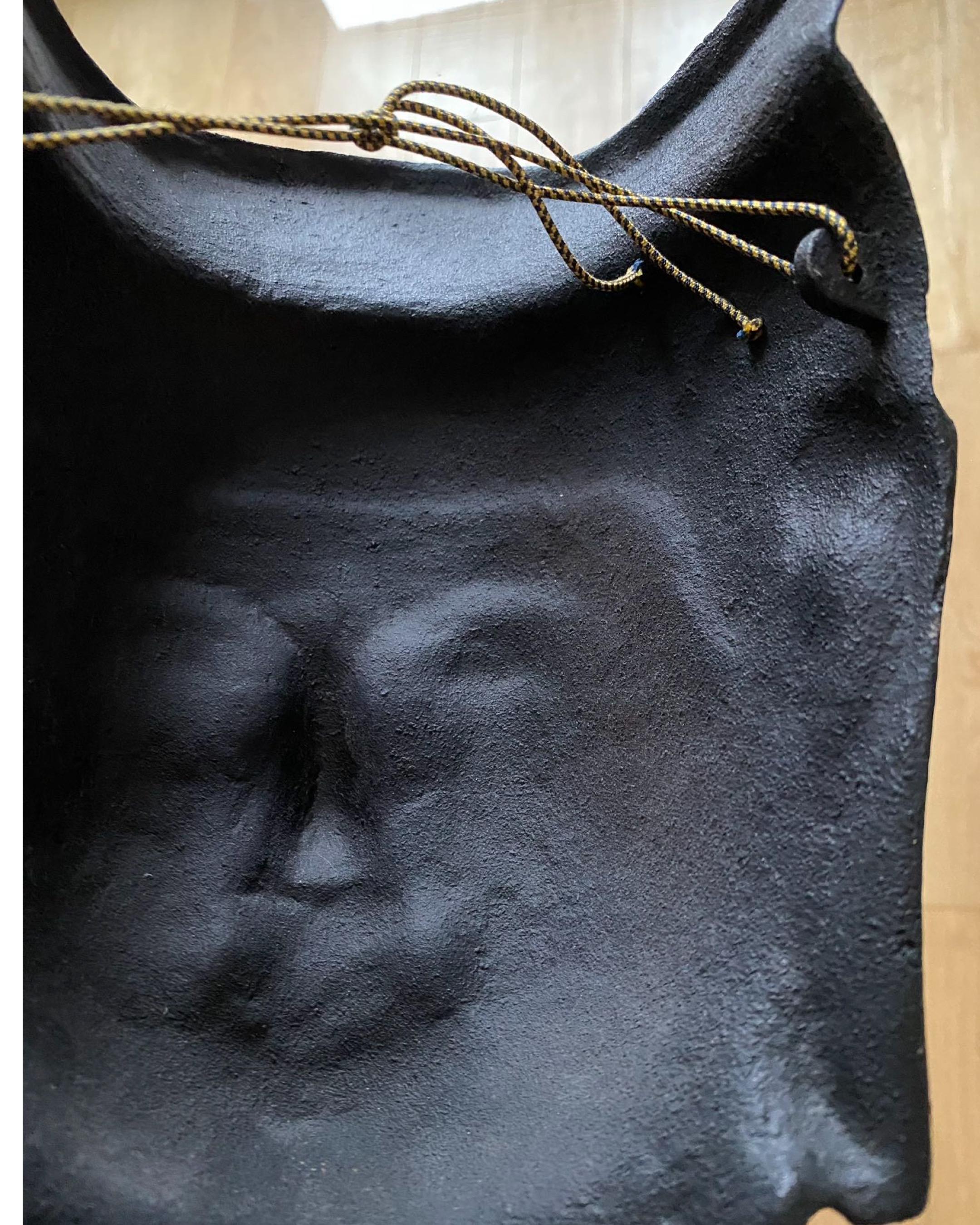 Japanese Buddha Bosatsu-Cast Iron sculpture mask-by Akaoka Copperware-GSY Select 5