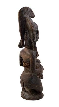 "Jokwe Maternity, Angola, " Carved Wood created in Africa circa 1910