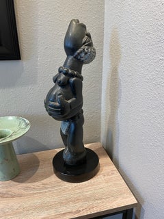 Joyful African Stone Carving