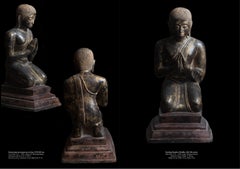 Kneeling Disciples of Buddha 18th/19th century