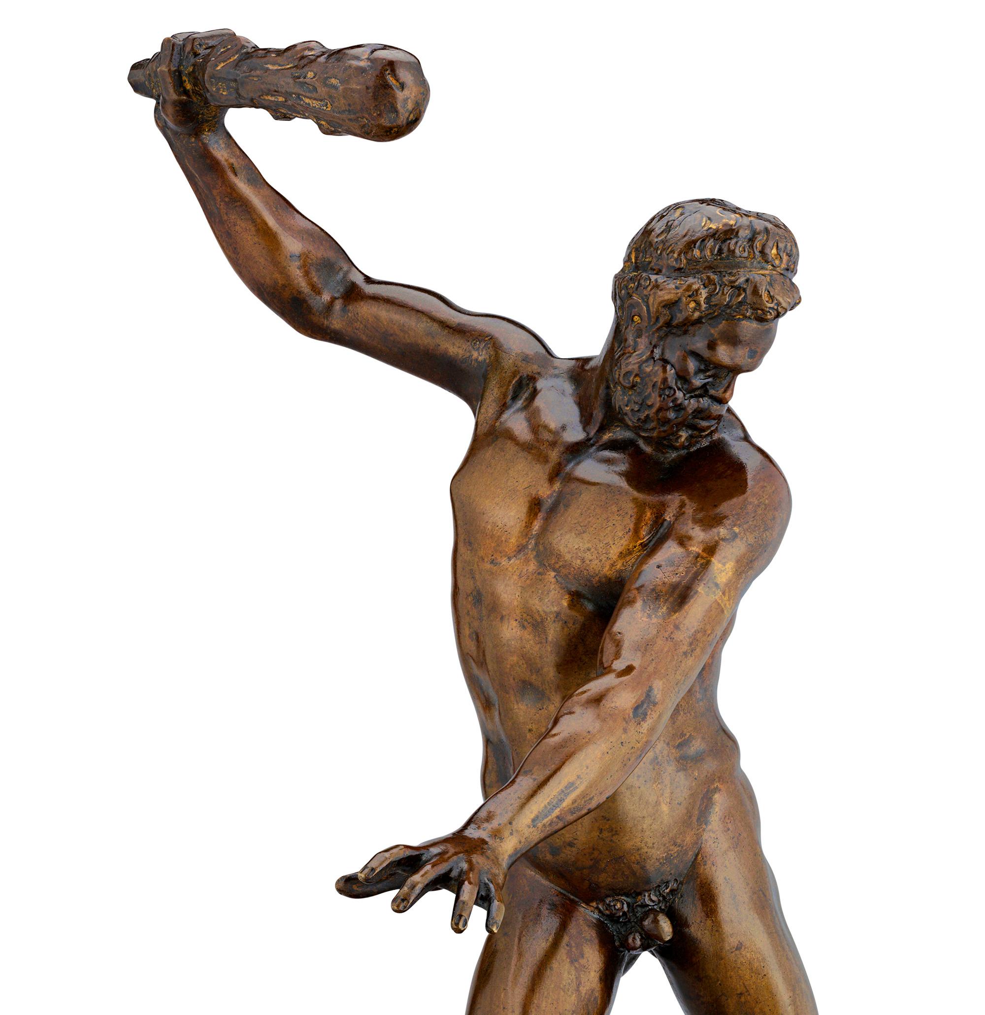 Scultura in bronzo delle Fatiche di Ercole, 17° secolo - Sculpture Barocco di Unknown
