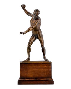 Labors of Hercules Bronze Sculpture, 17th Century