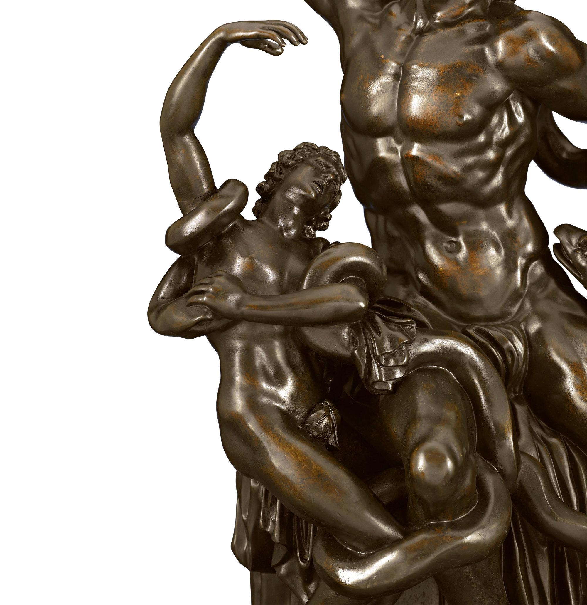 Laokoon und seine Söhne Bronze (Barock), Sculpture, von Unknown