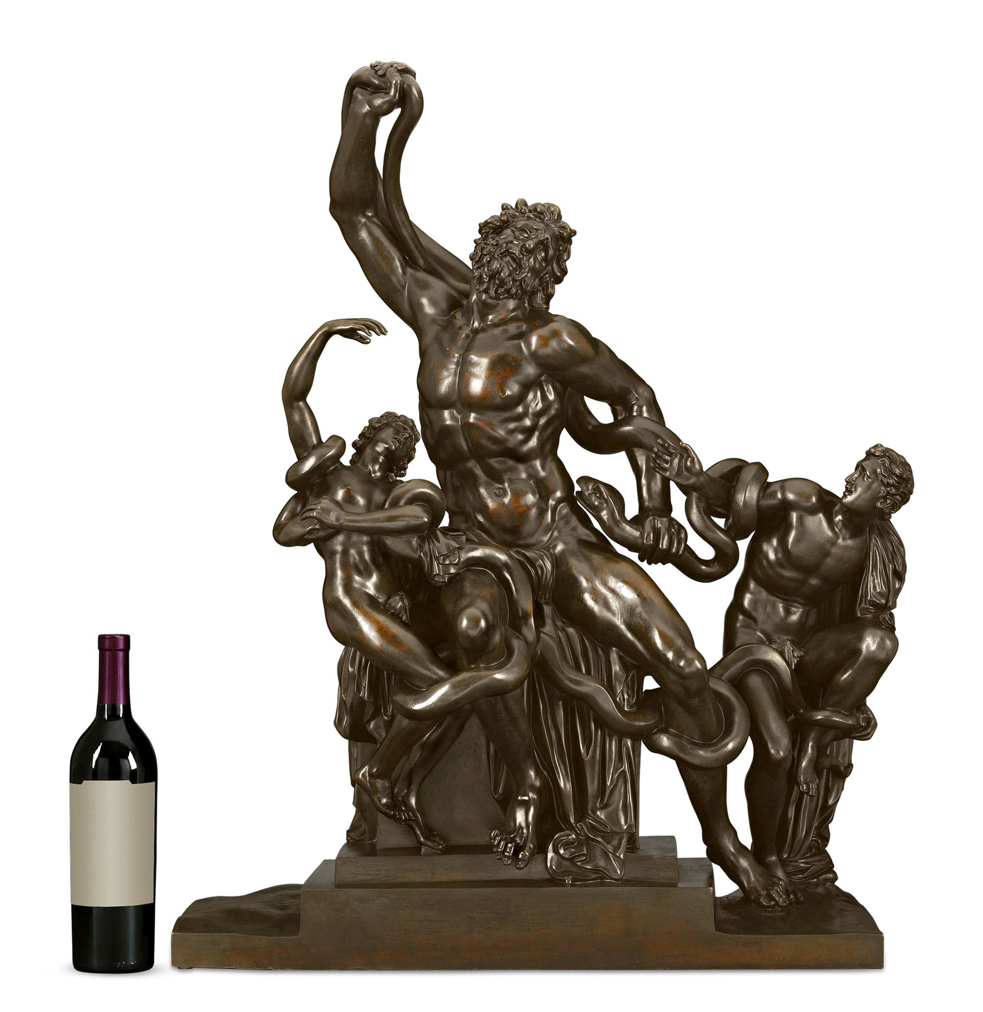 Laocoön And His Sons Bronze For Sale 2