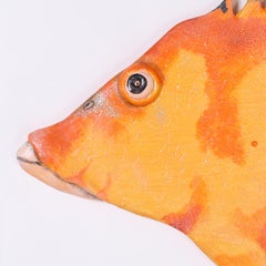 Large Hogfish Sculpture by Todd Warner