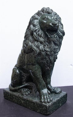 Large Italian Grand Tour Granite "Medici" Lion 19th Century