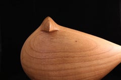 Large Wooden Dove Sculture