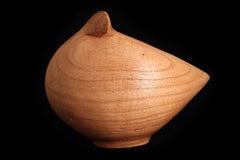 Large Wooden Dove Sculture