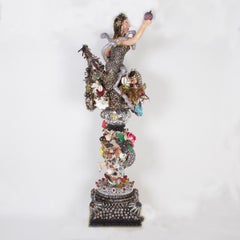Larger Than Life Extravagant Folk Art Sculpture
