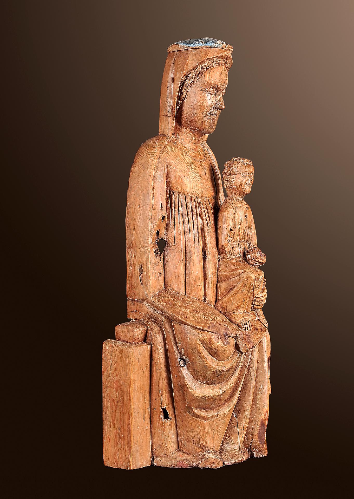 Unknown - Romanesque Madonna - 1175/80 For Sale at 1stDibs