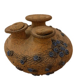 Lidded Ceramic Vase
