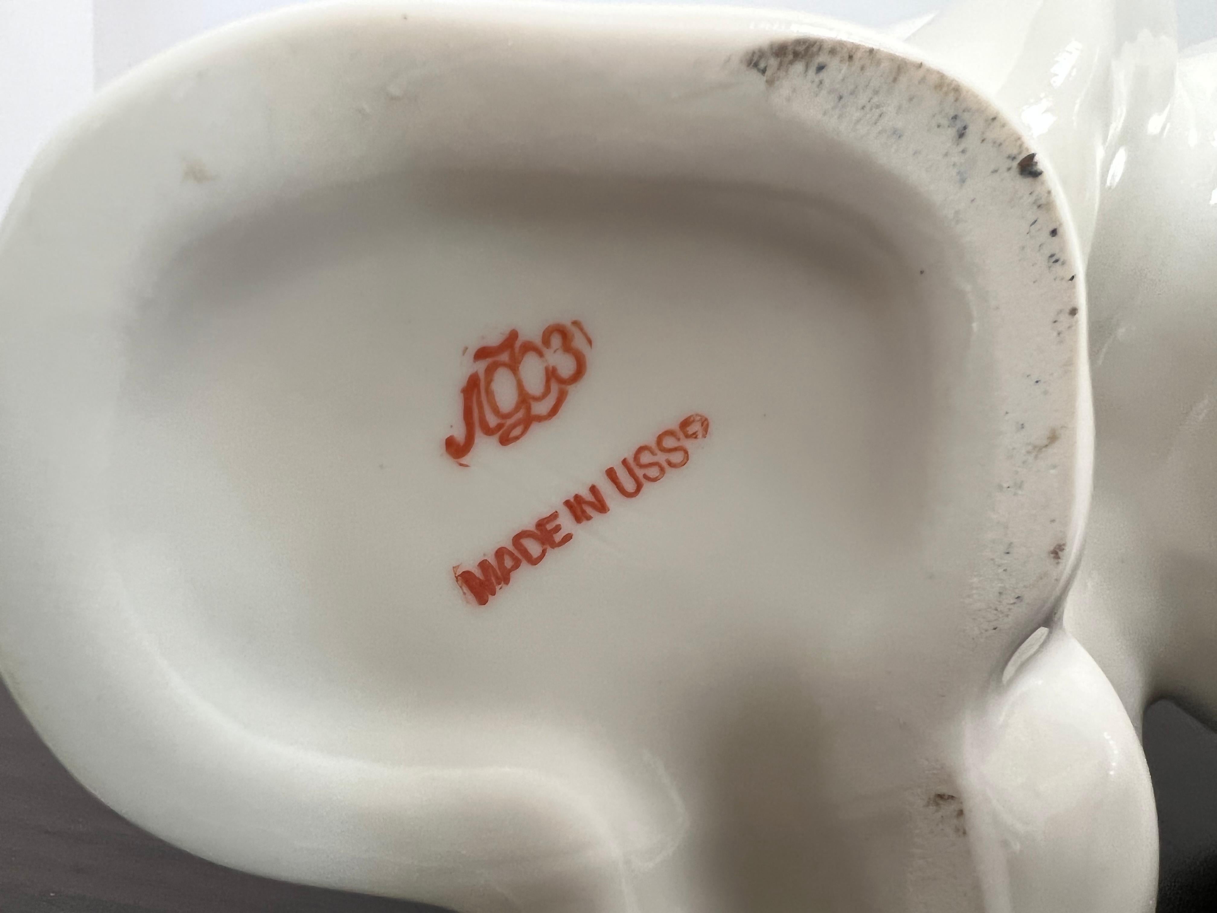 porcelain bear figurines