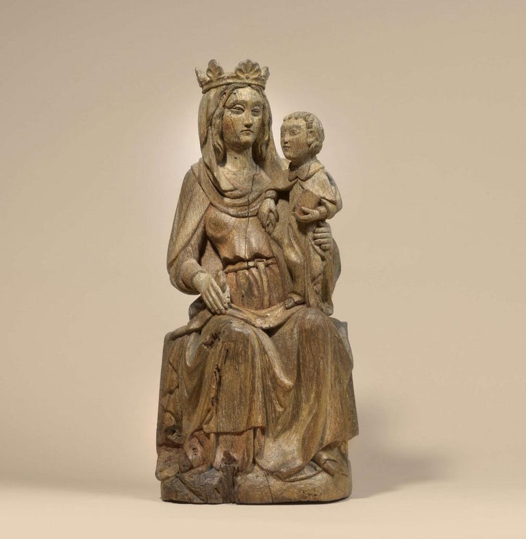 Unknown - Madonna with child 1380 For Sale at 1stDibs