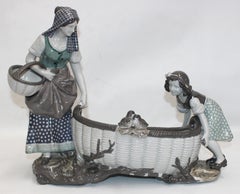 Un gruppo maestoso nella porcellana australiana - Marca Amphora