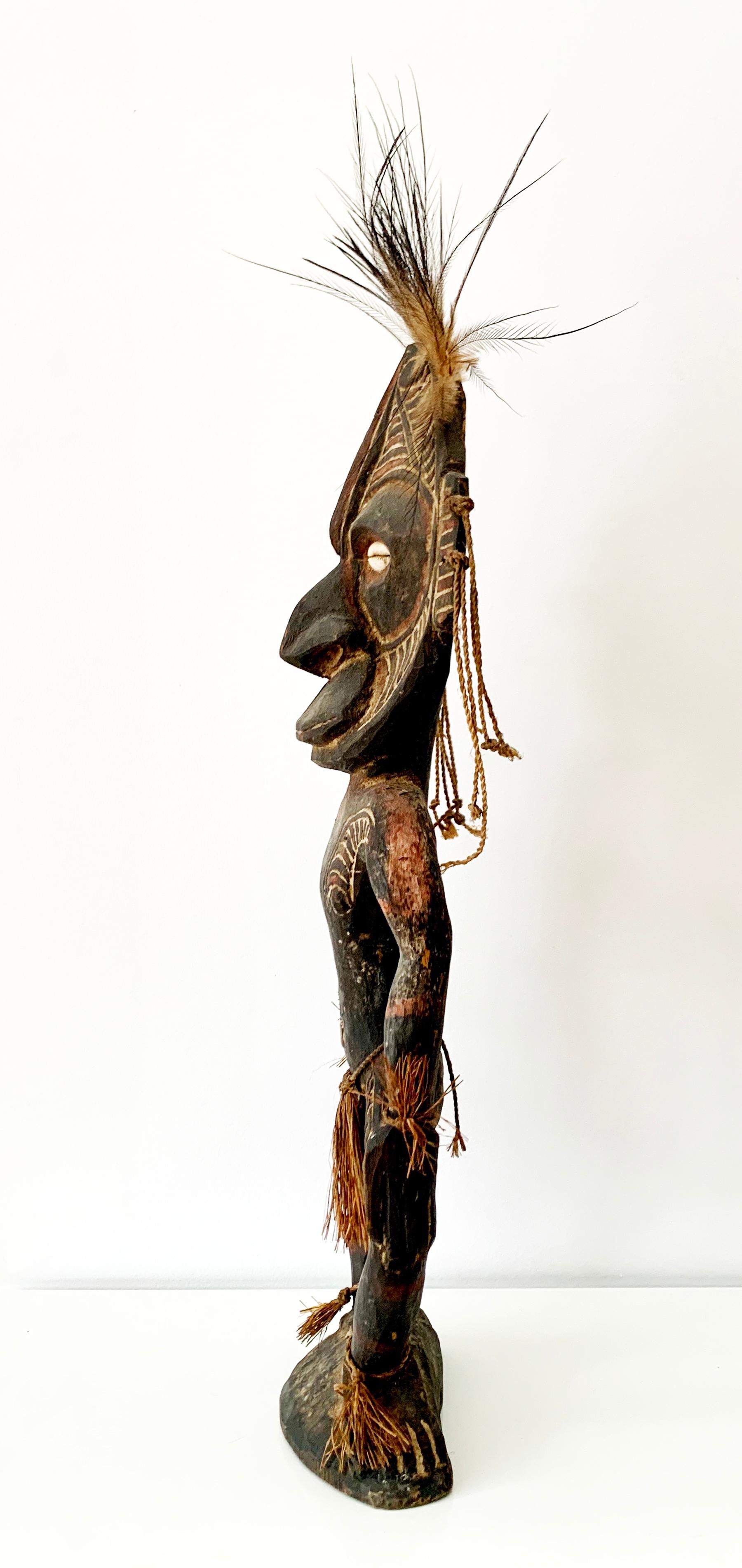 Ancestor-Spiritusfiguren von Männern und Frauen:: Sepik-Fluss:: Papua-Neuguinea (Stammeskunst), Sculpture, von Unknown