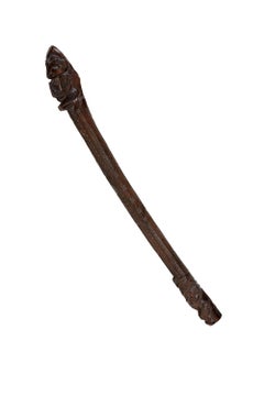 Maori Tribe, Chiefs Staff (Elaborate Carving)