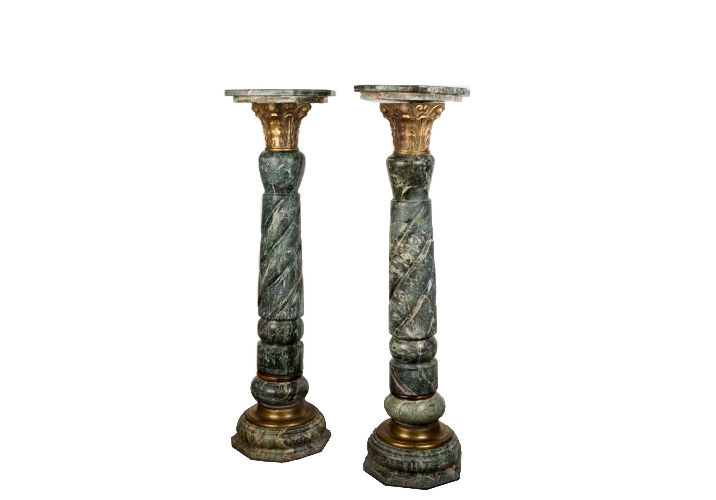 marble pedestal column