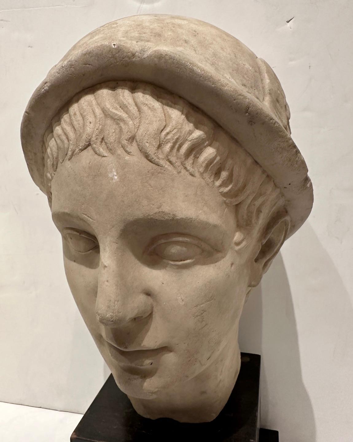 Testa di marmo di Mercurio - Sculpture di Unknown