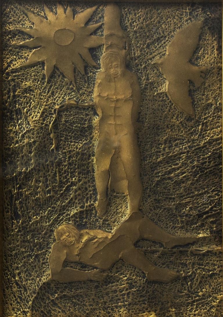 Martiri - Scultura in rilievo - 1965 - Sculpture di Unknown