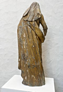 Maria, Mutter Gottes Holzgeschnitzte Heilige Figur Südtirol Italien Barock