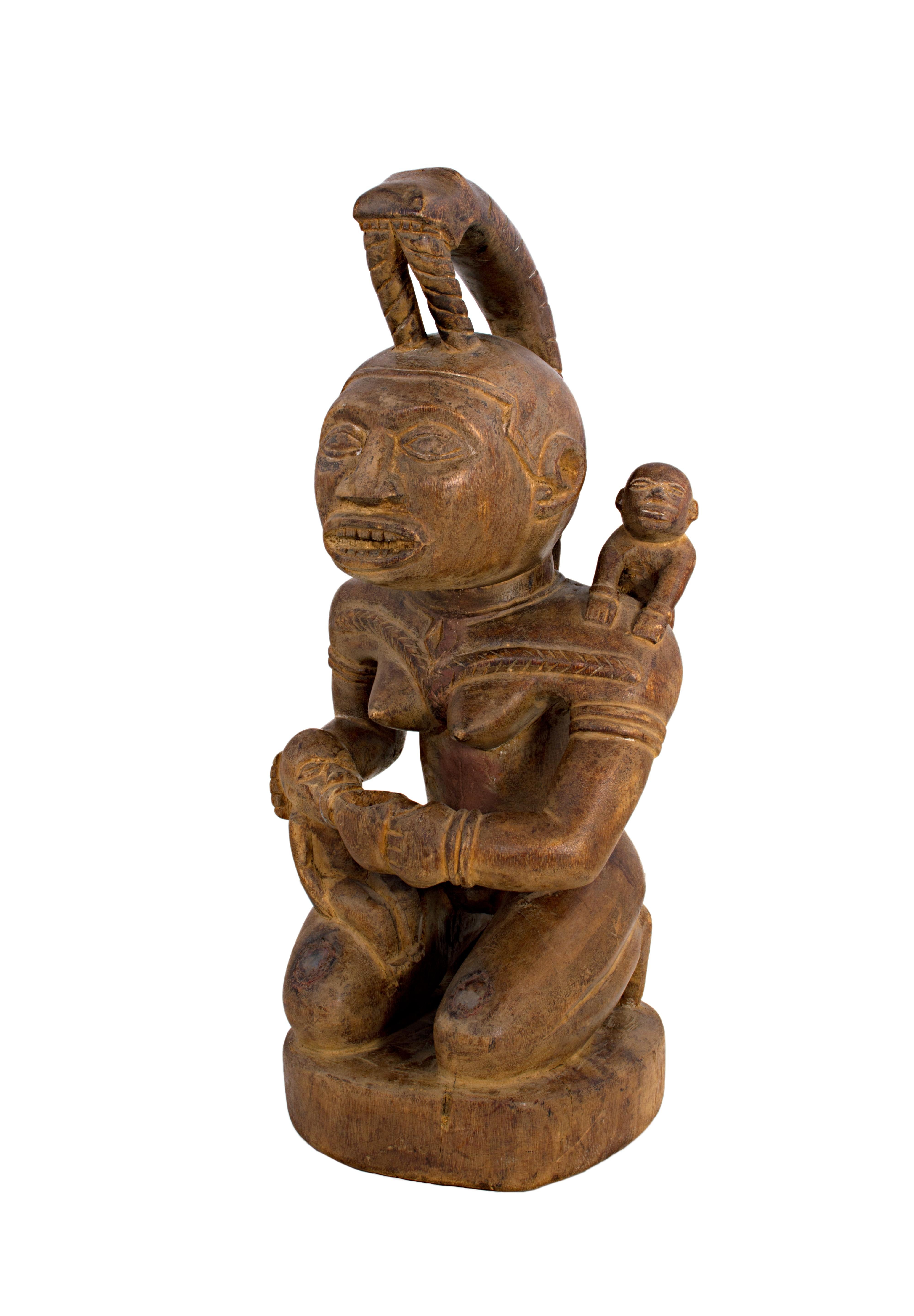 „Maternity-Bacongo, Zaire“, geschaffen in der Demokratischen Republik Kongo um 1940