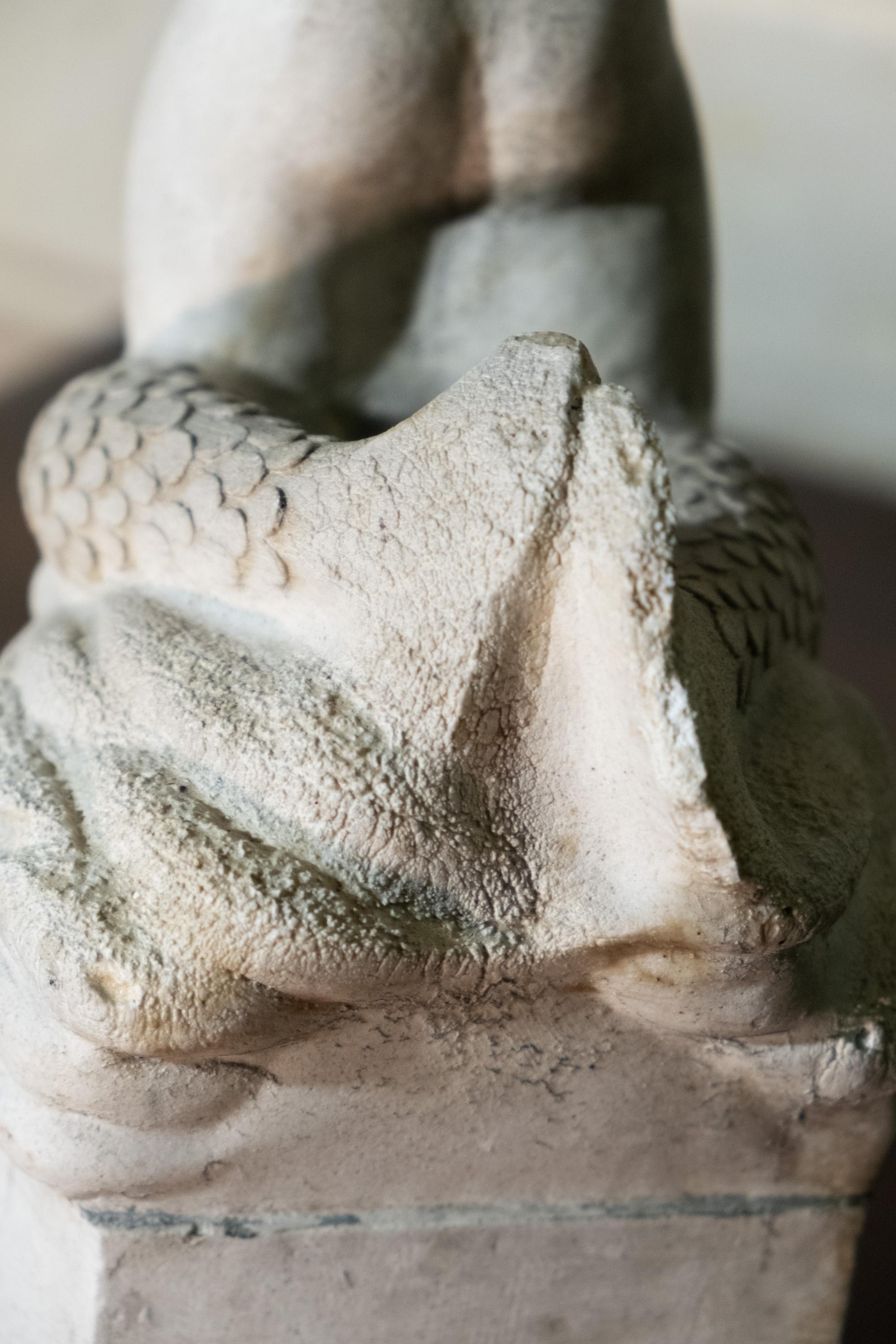 Mermaid, Circa 1930-1940, Giorgio Rossi (1894–1981), Tuscan Sculptor 5