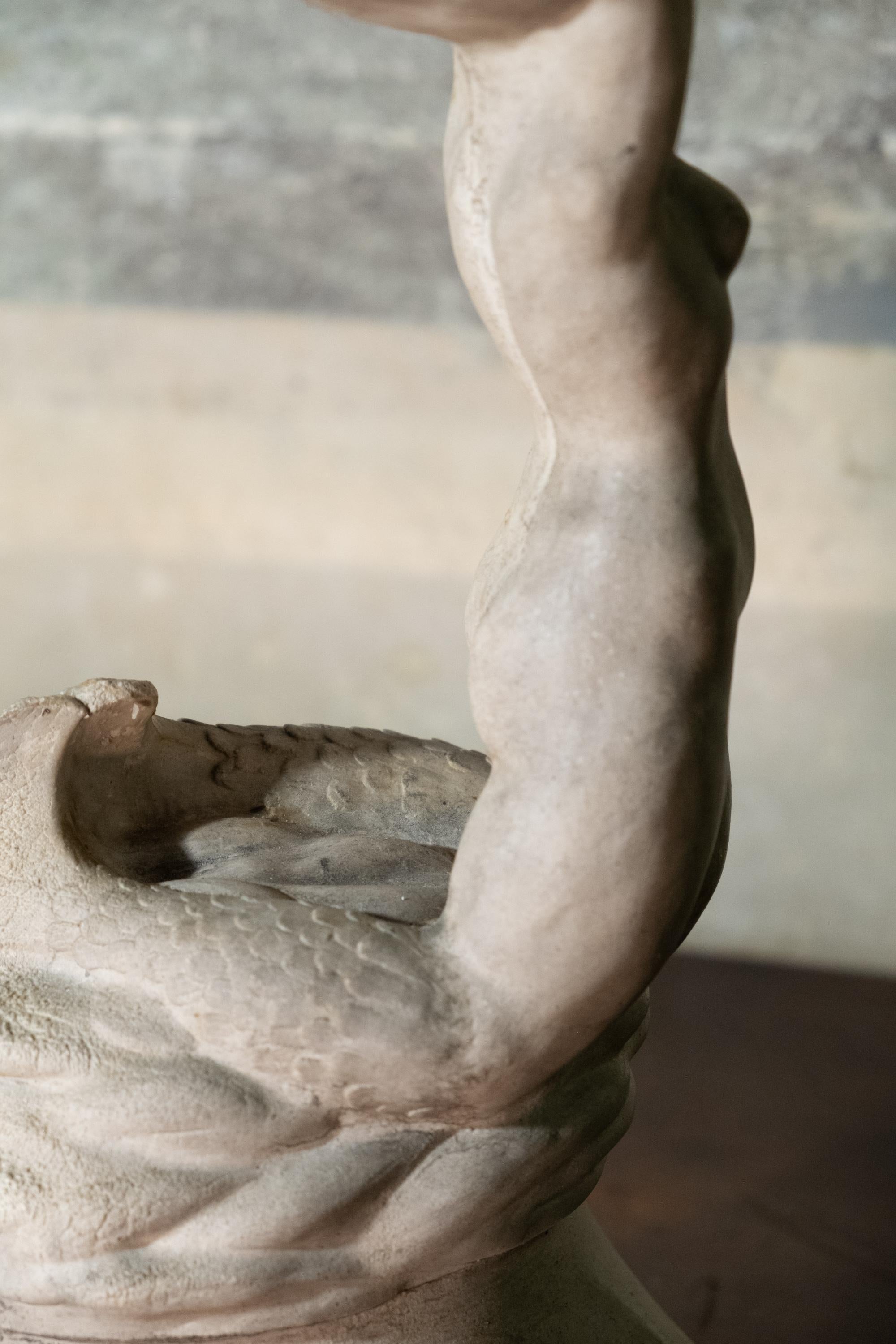 Mermaid, Circa 1930-1940, Giorgio Rossi (1894–1981), Tuscan Sculptor 3