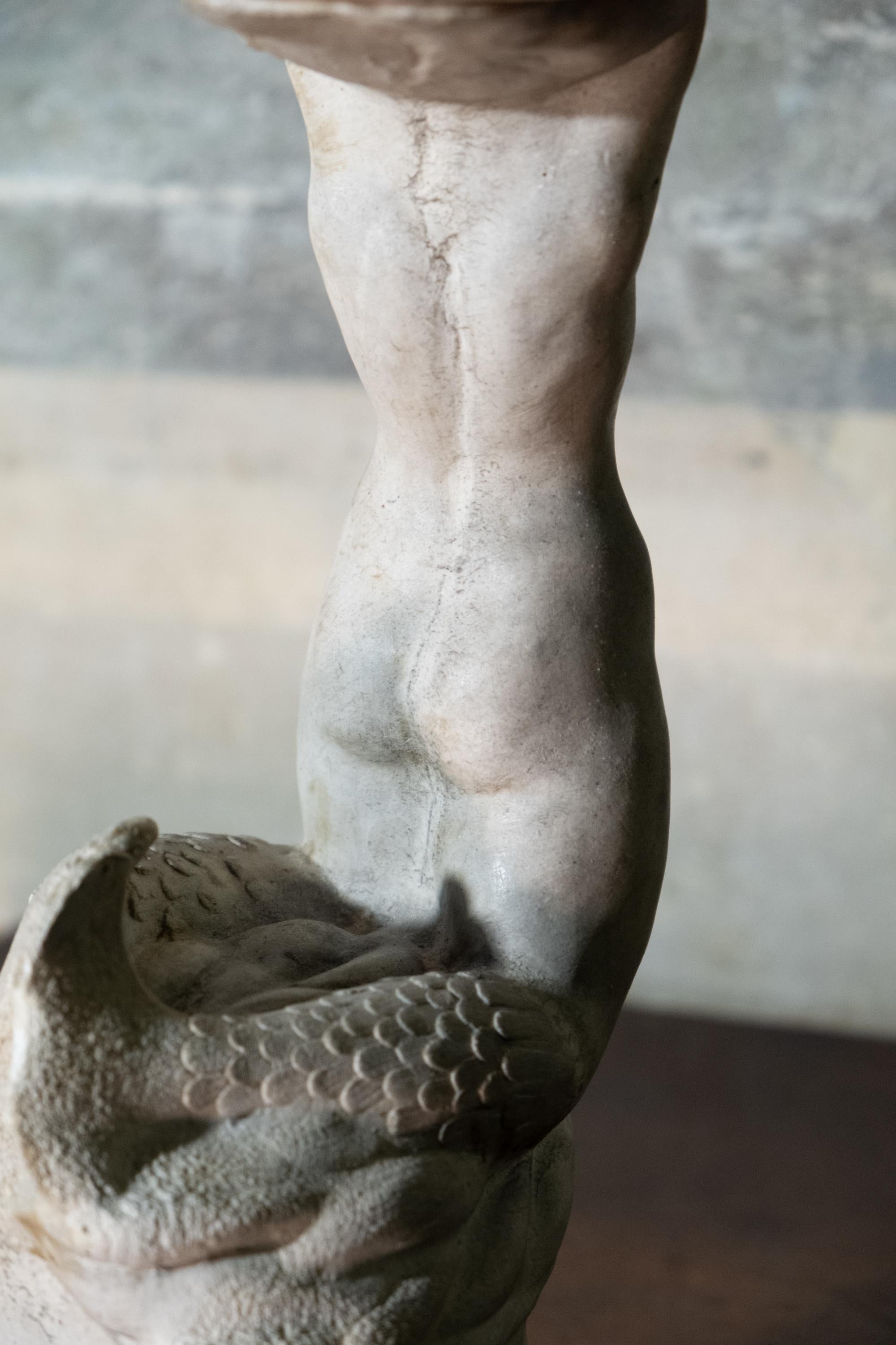 Mermaid, Circa 1930-1940, Giorgio Rossi (1894–1981), Tuscan Sculptor 4
