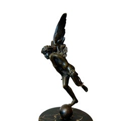 Metal Classical Style Sculpture of Anteros