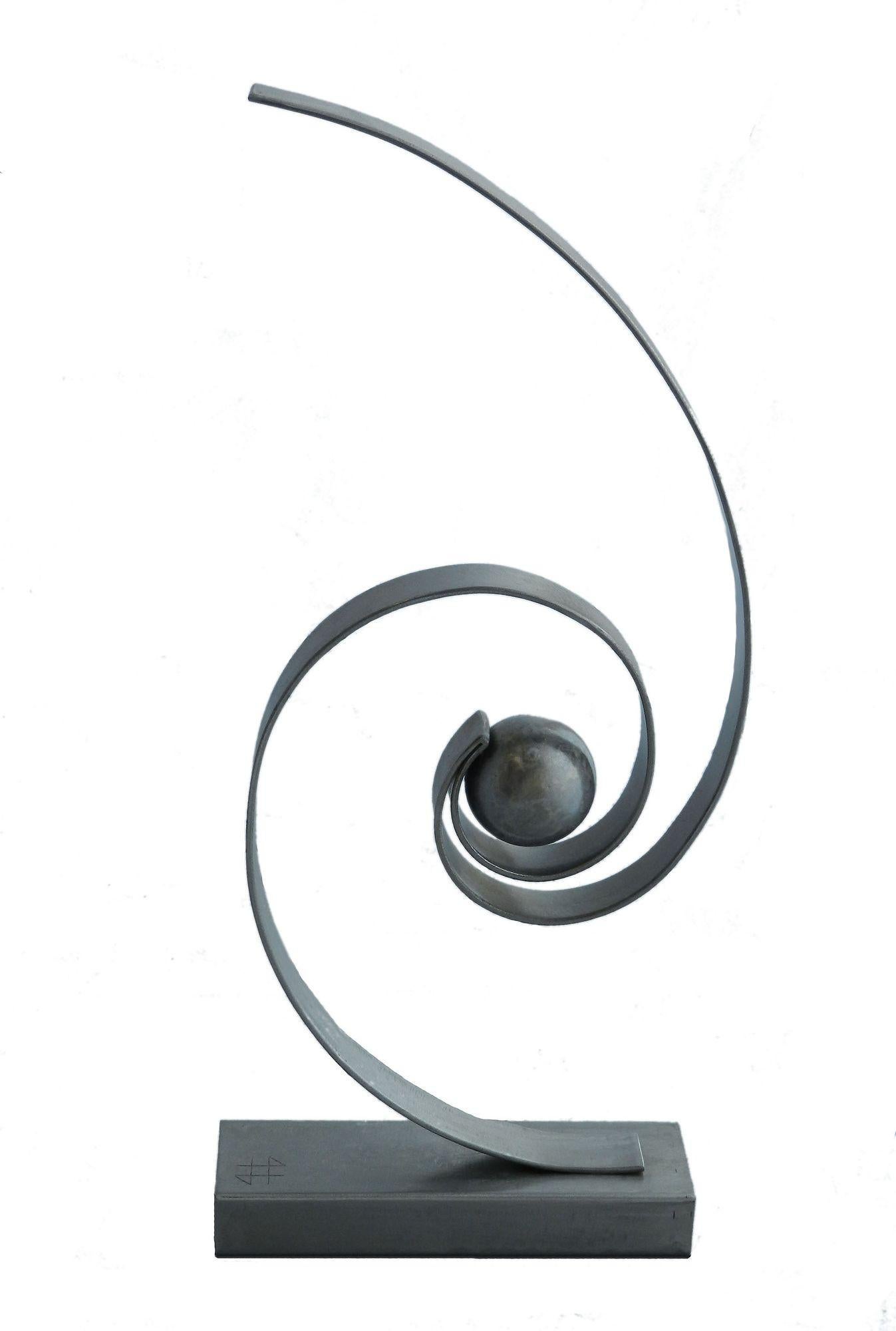 Unknown Abstract Sculpture - Metal Sculpture Spirale by Jean-Luc Cartier c2020