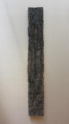 Mid-century Modern Brutalist welded sculpture wall relief