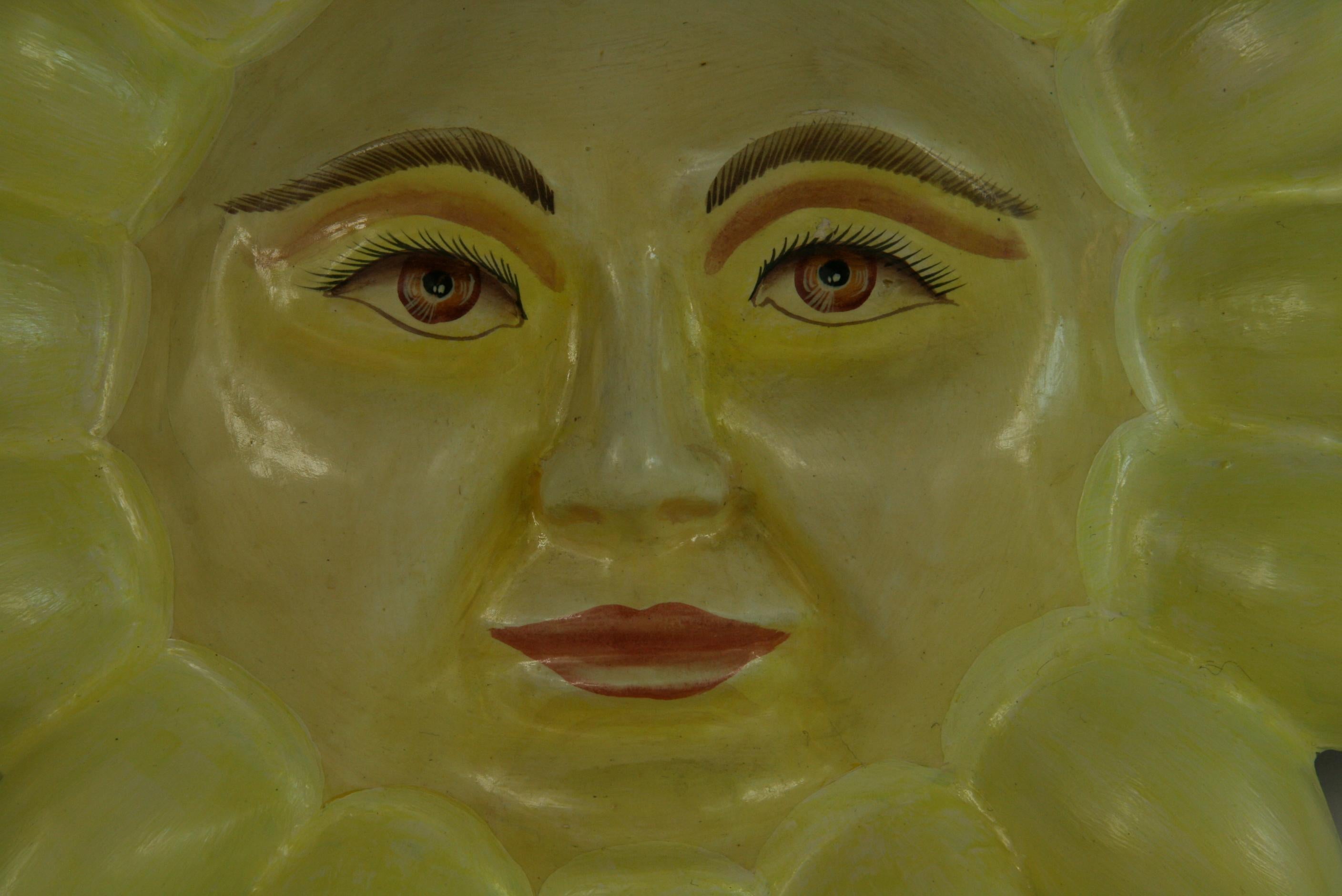 paper mache sun