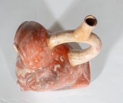 "Moche Owl Pot, " Animalic Ceramic Vessel created in Pre-Columbian Peru