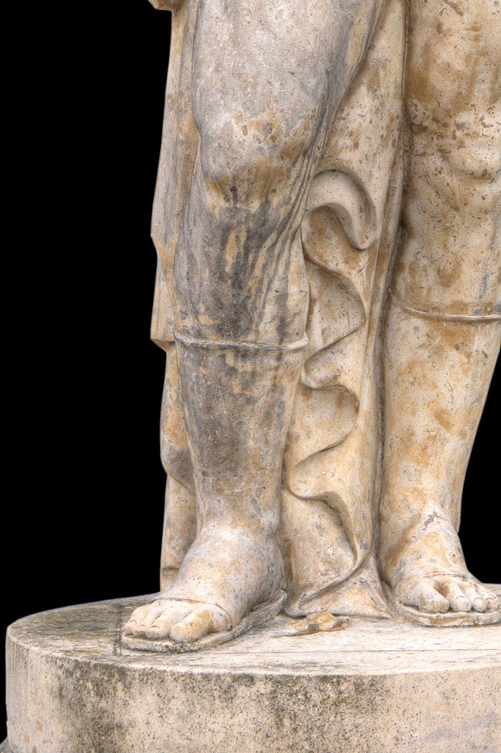  Figuratif figuratif orientaliste italien en marbre monumental  Sculptures - Nus en vente 10
