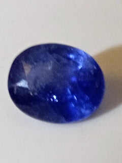 Natural blue sapphire not heated not treated from Sri Lanka 