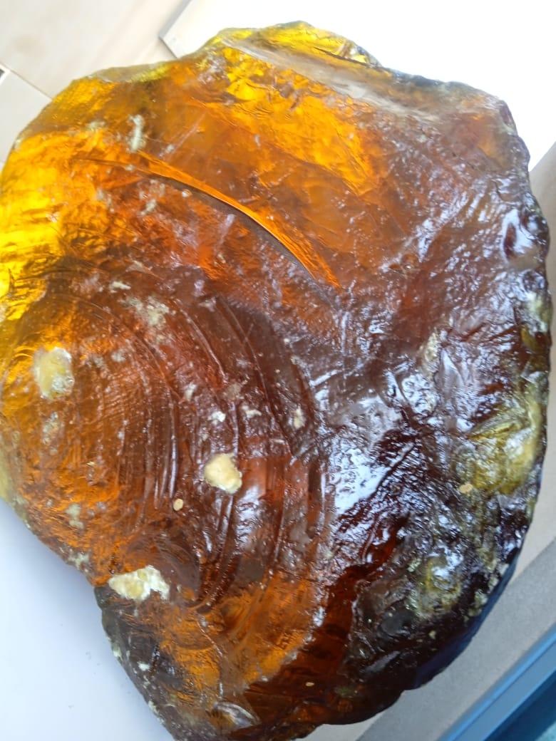 Unknown Still-Life Sculpture - Natural Huge amber specimen 30 kilograms 