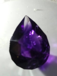 Améthyste violette naturelle 7,25 carats 