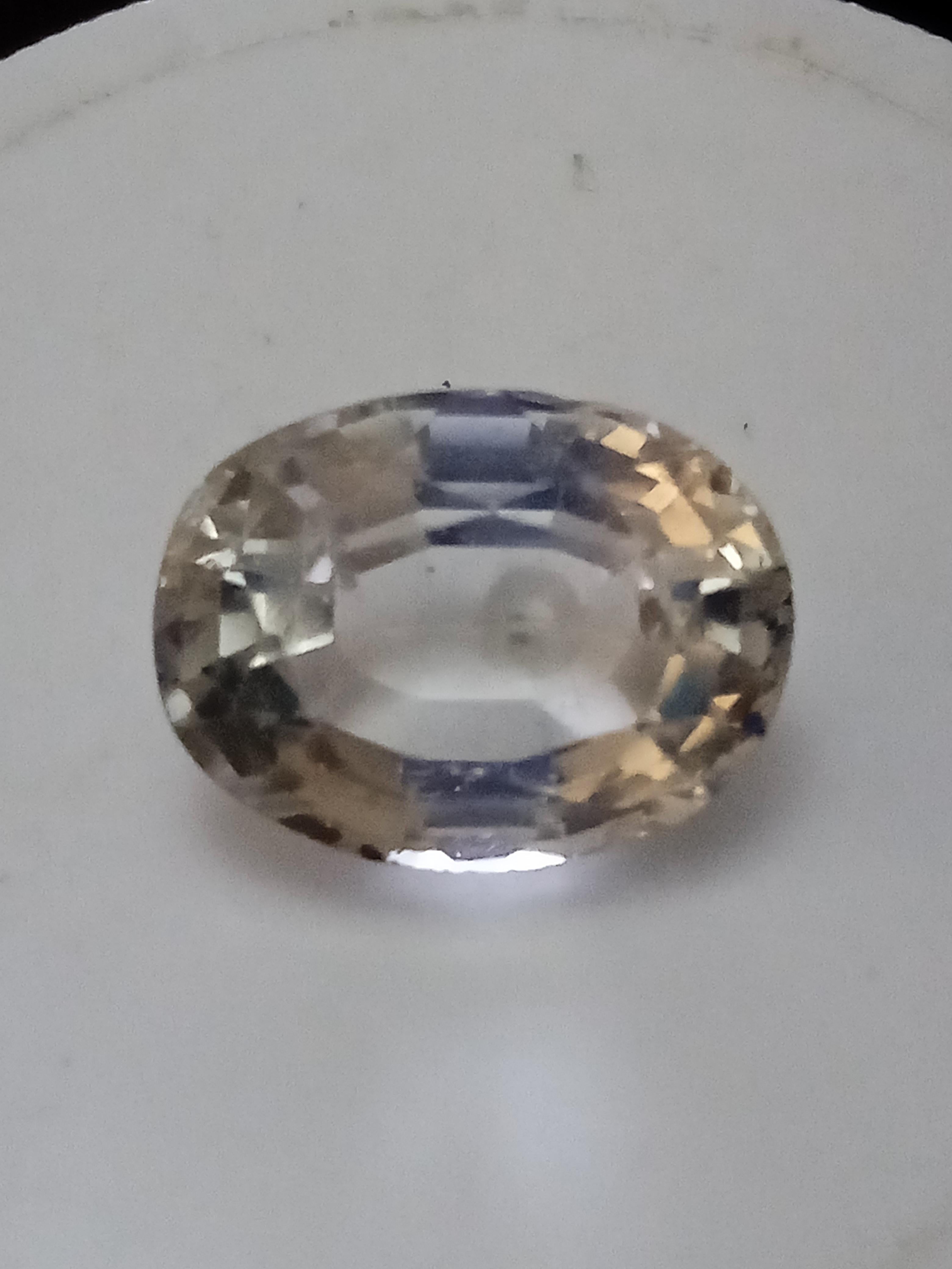 Natural white topaz 16.35 carats