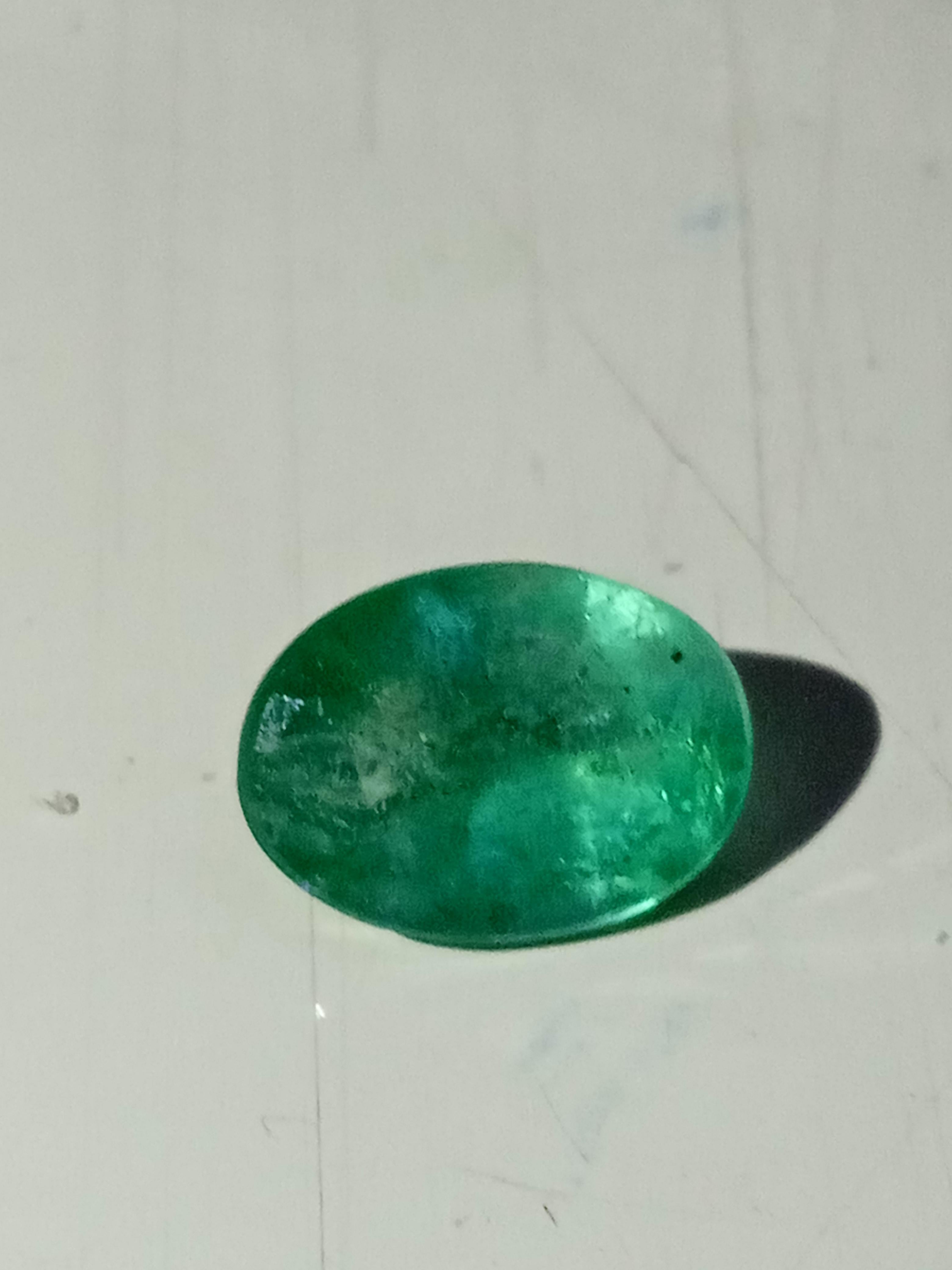 Natural Zambia emerald 1.44 carat For Sale 2