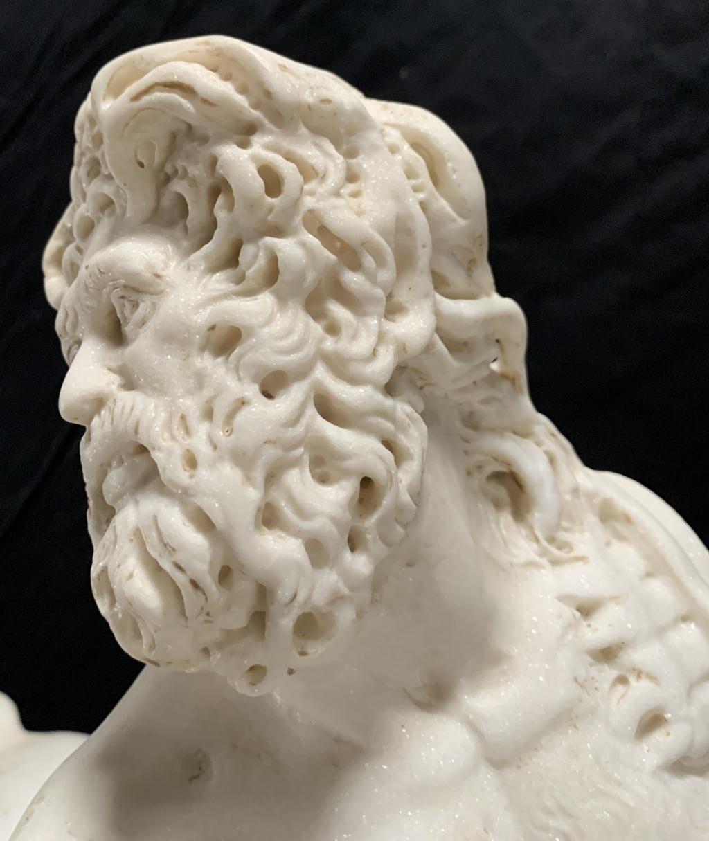 Escultura neoclásica en Roma- Mármol italiano de finales del siglo XVIII - Viejo centauro 6