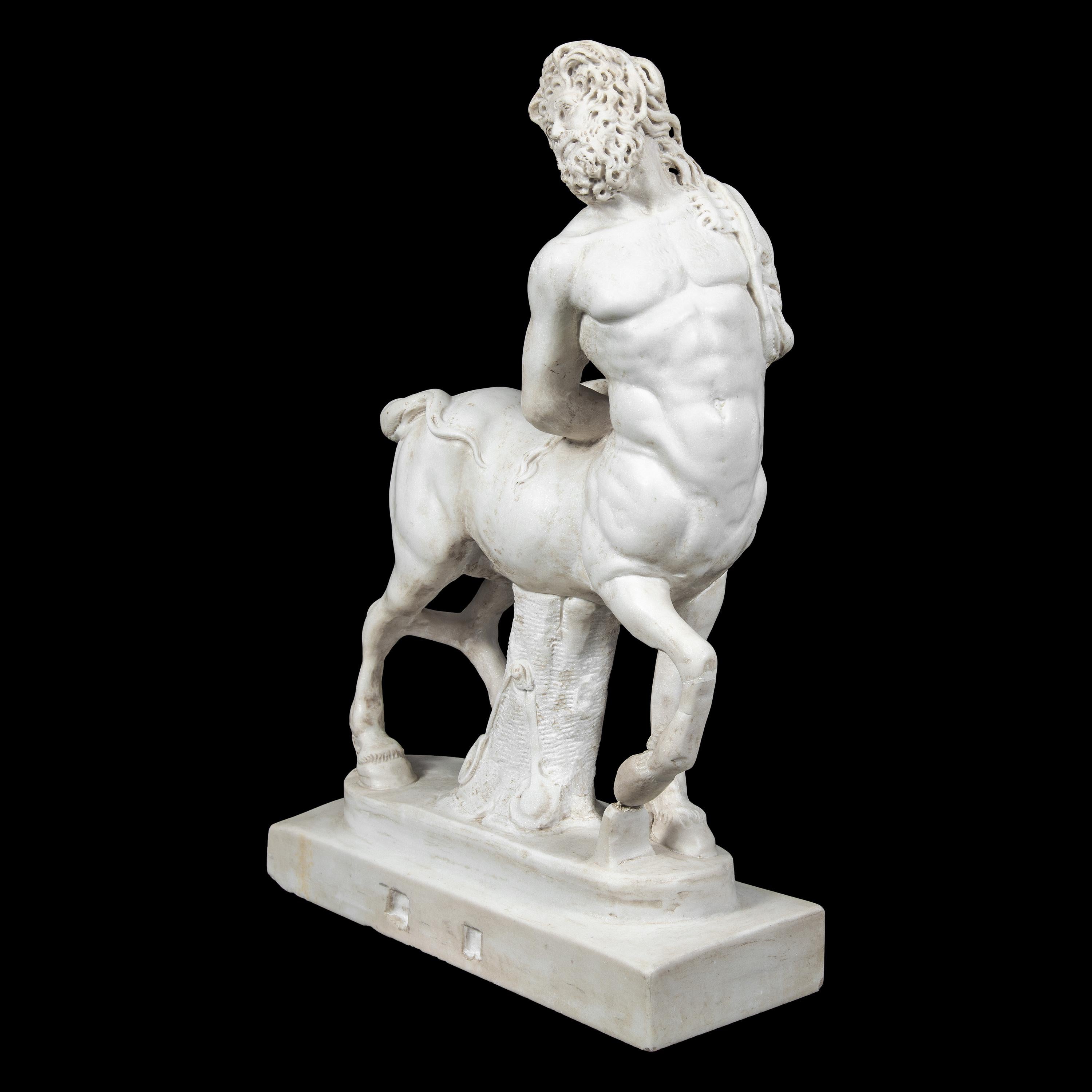 Escultura neoclásica en Roma- Mármol italiano de finales del siglo XVIII - Viejo centauro - Sculpture de Unknown