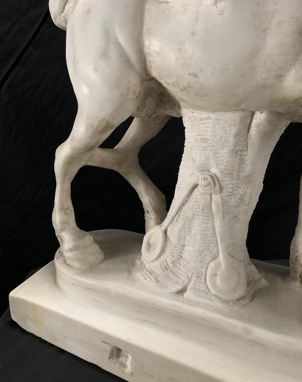 Escultura neoclásica en Roma- Mármol italiano de finales del siglo XVIII - Viejo centauro 3