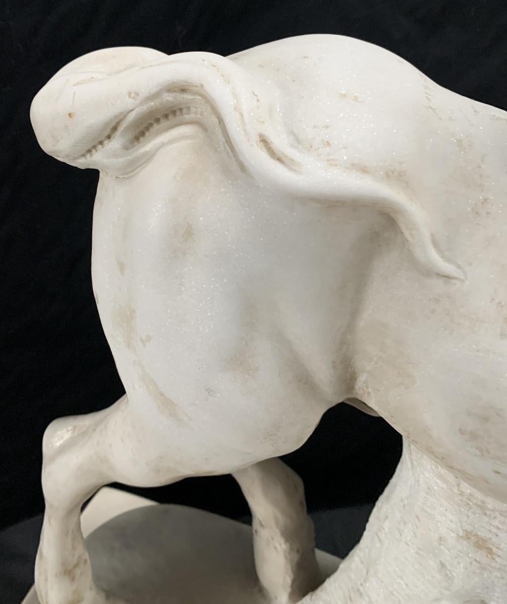 Escultura neoclásica en Roma- Mármol italiano de finales del siglo XVIII - Viejo centauro 4