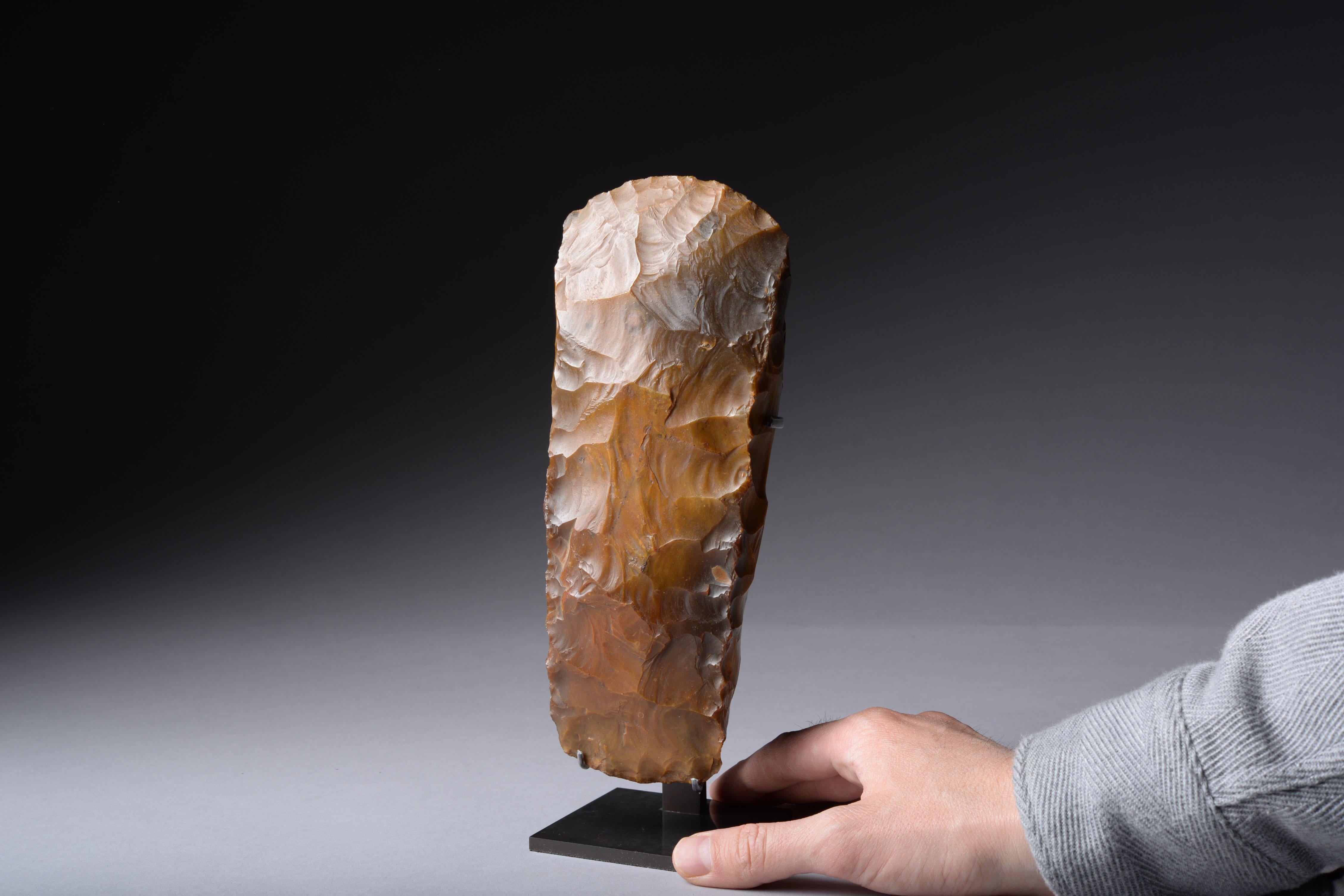 Neolithic Flint Axe from Denmark - Sculpture by Unknown