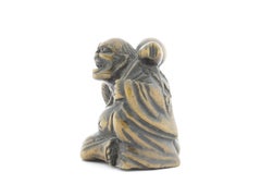 Netsuke, Wood, Accessory, Fashion, 19th century, Antique, Woodcraft, Artisan