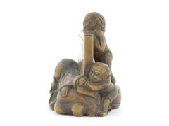 Netsuke, Wood, Accessory, Fashion, 19th Century, Antique, Woodcraft, Artisan