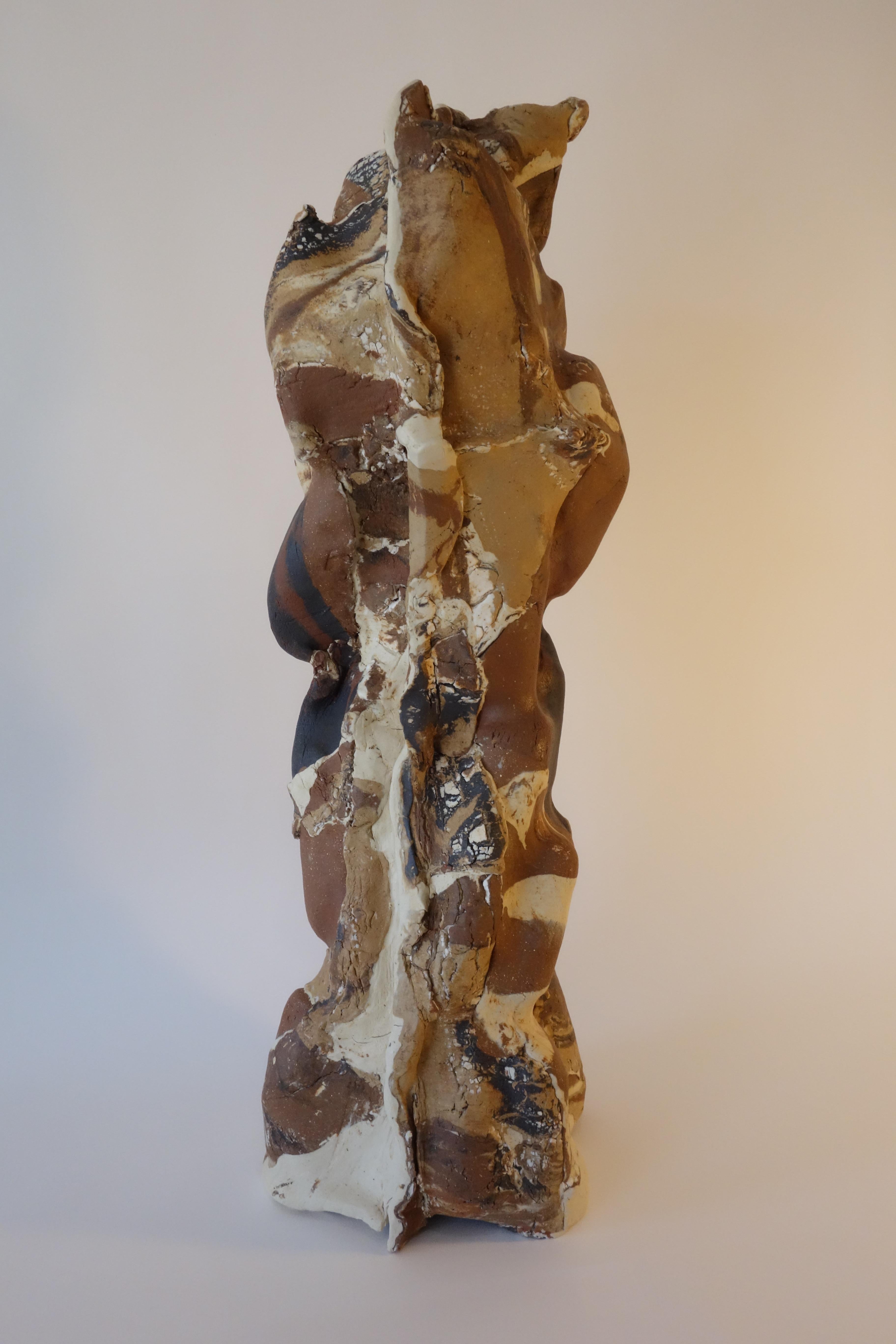 Anna Bush Crews Abstract Sculpture - NOR Swirl