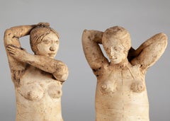 Nude Bathing Figures