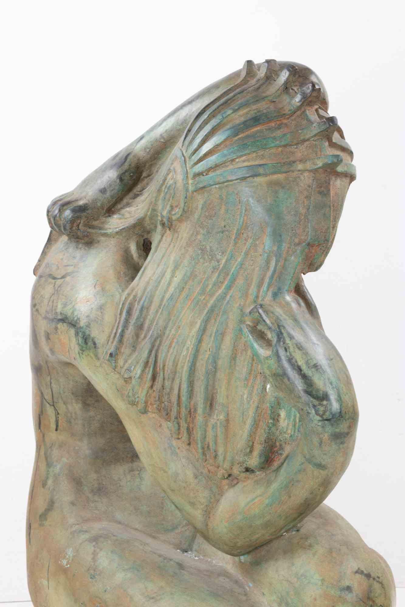 Pioggia - Scultura - Anni '30 in vendita 3