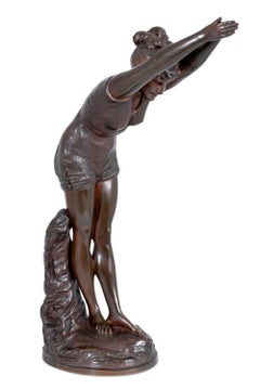Odoardo Tabacchi "La Tafolina" Bronce patinado
